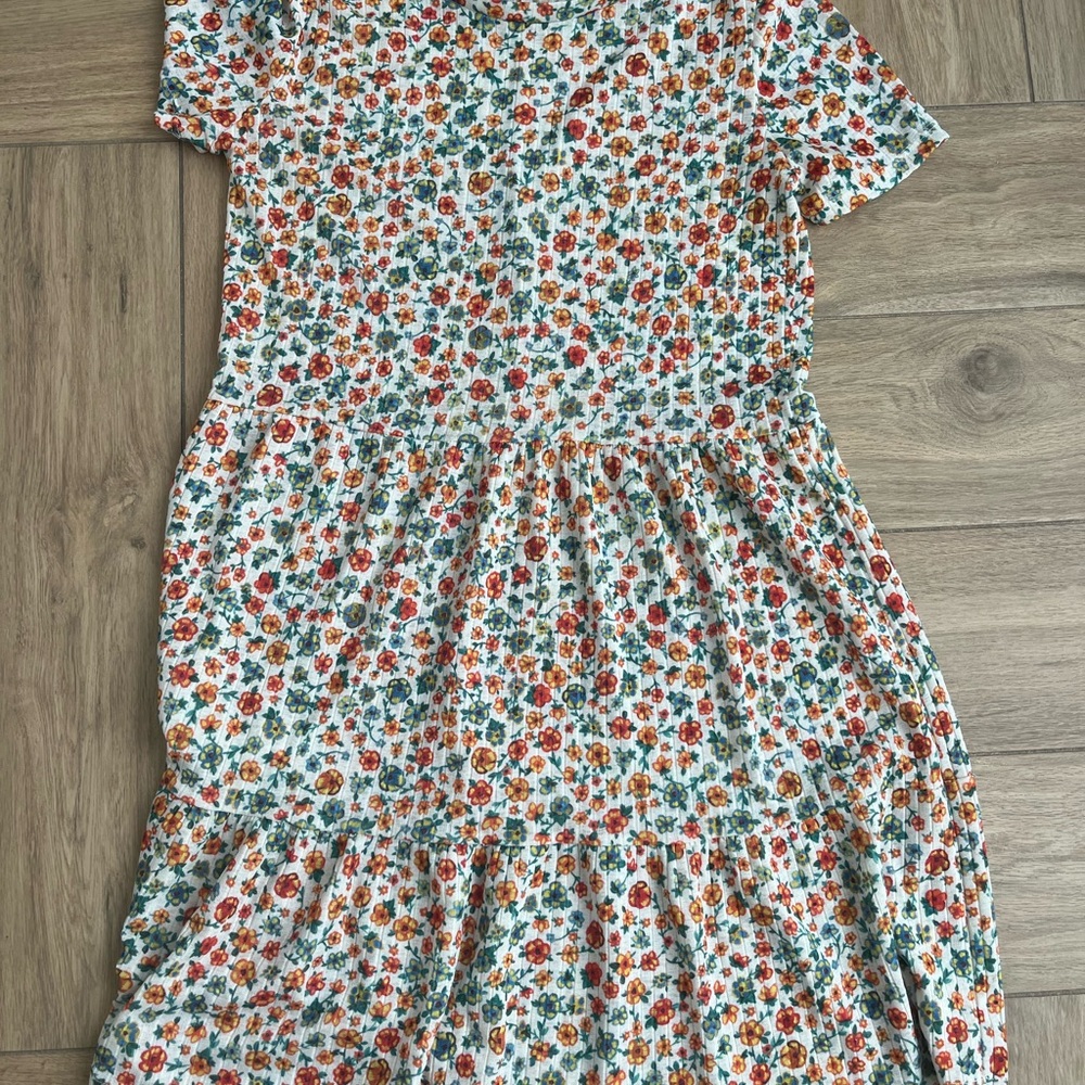 Zara floral mini dress size m